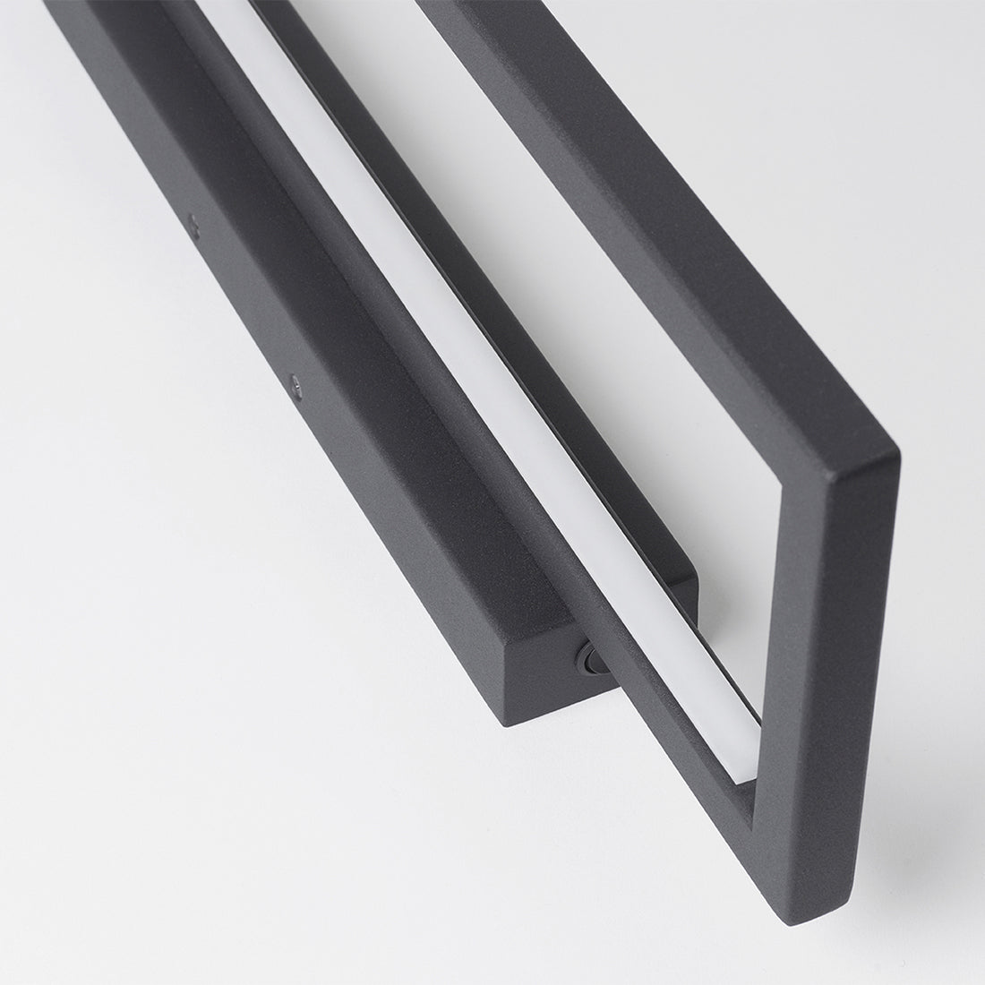 Rectangle Wall Lamp, Black