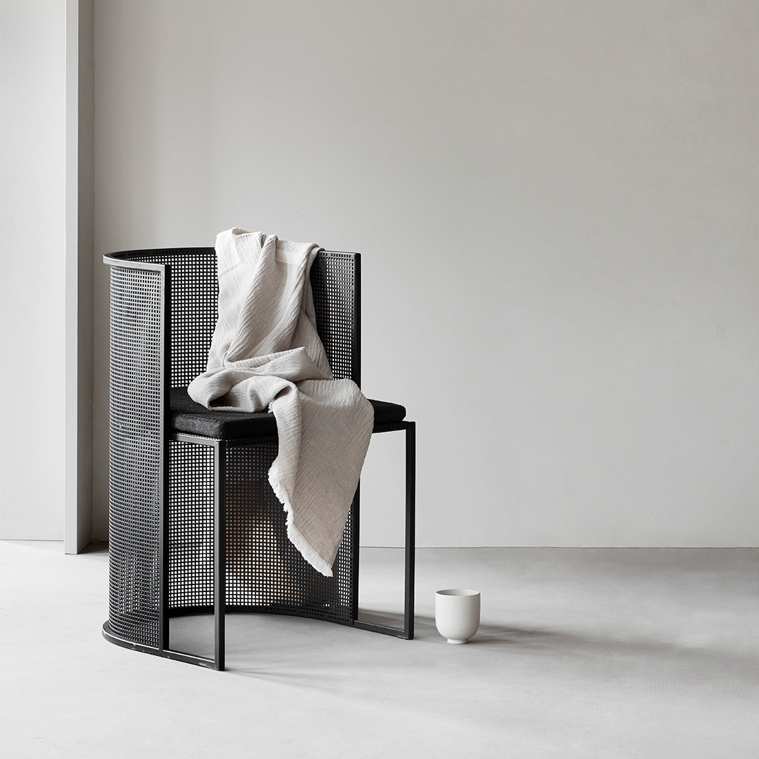 Bauhaus Dining Chair In/outdoor, Black