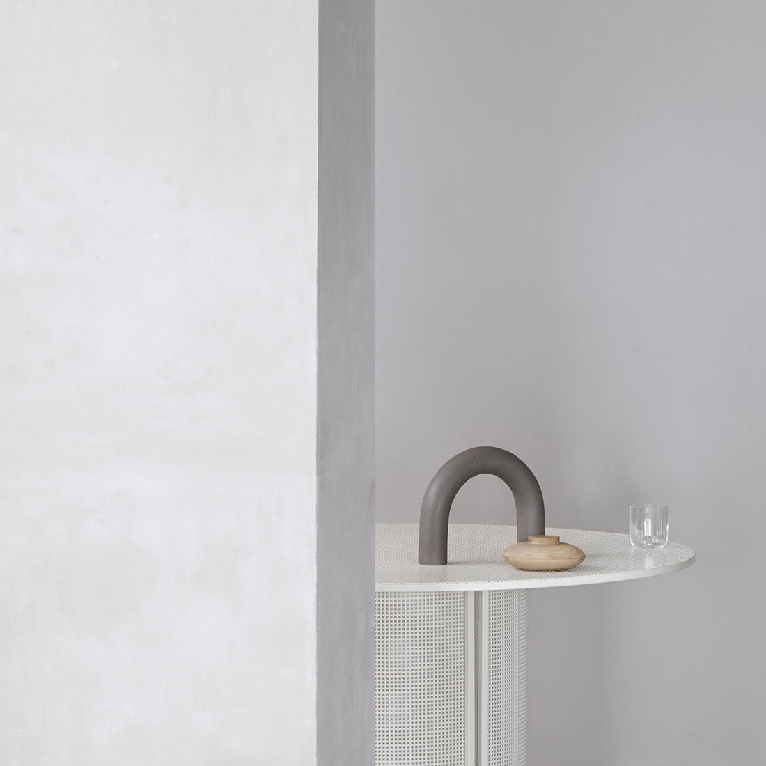 Bauhaus Dining Table In/outdoor, Beige