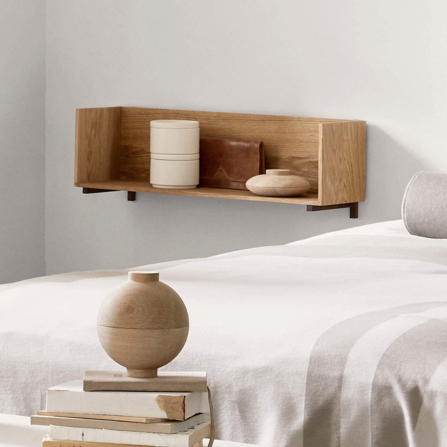 XL Wooden Sphere, Oak