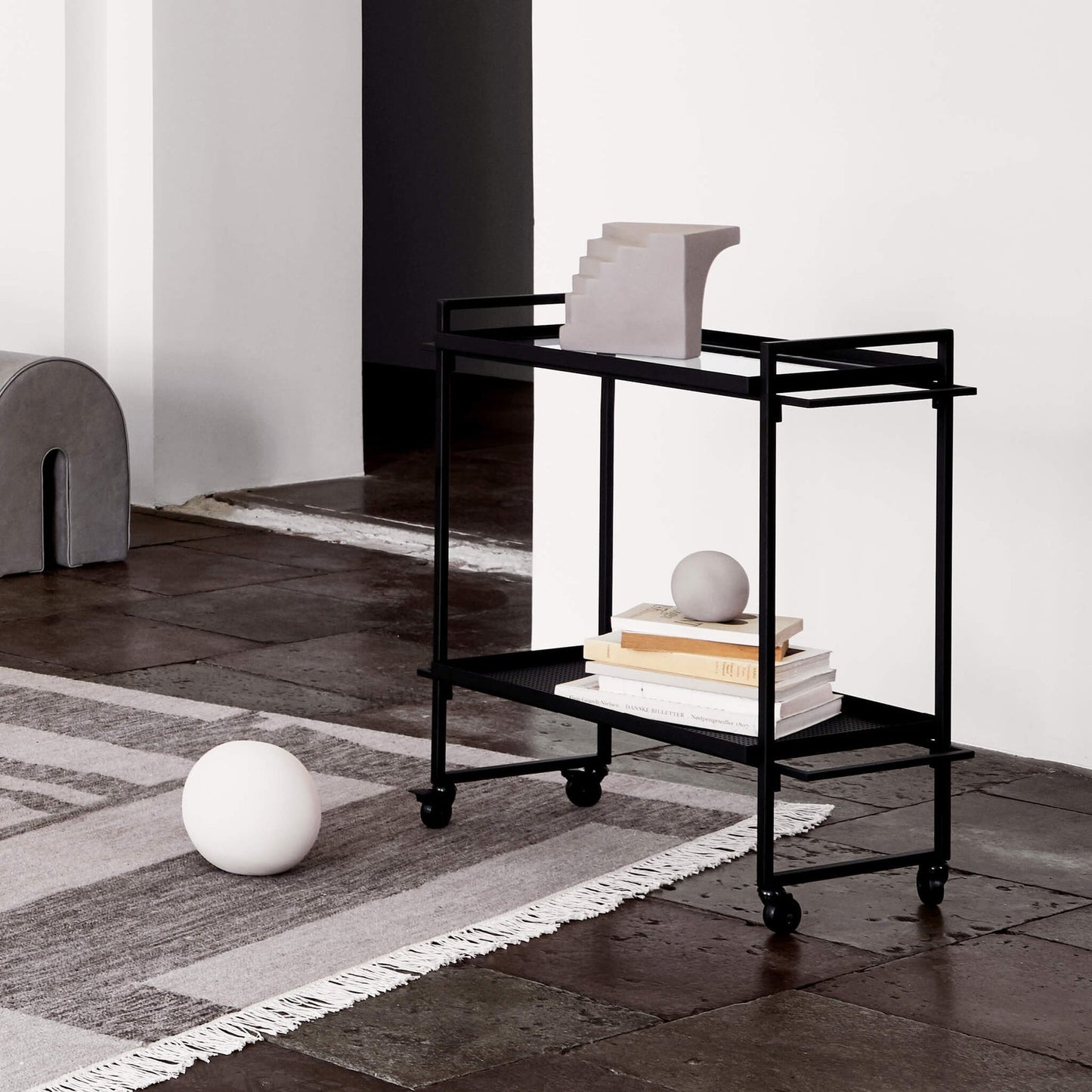 Bauhaus Trolley, Black