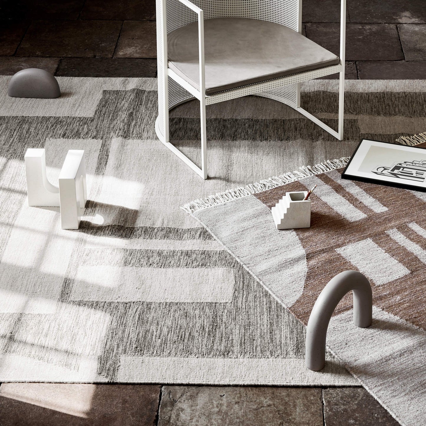 Bauhaus Lounge Chair Ourdoor, Black