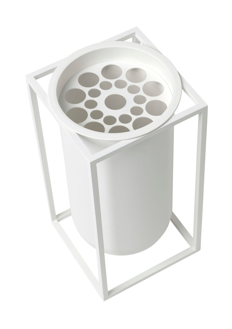 Kubus vase Lolo, white