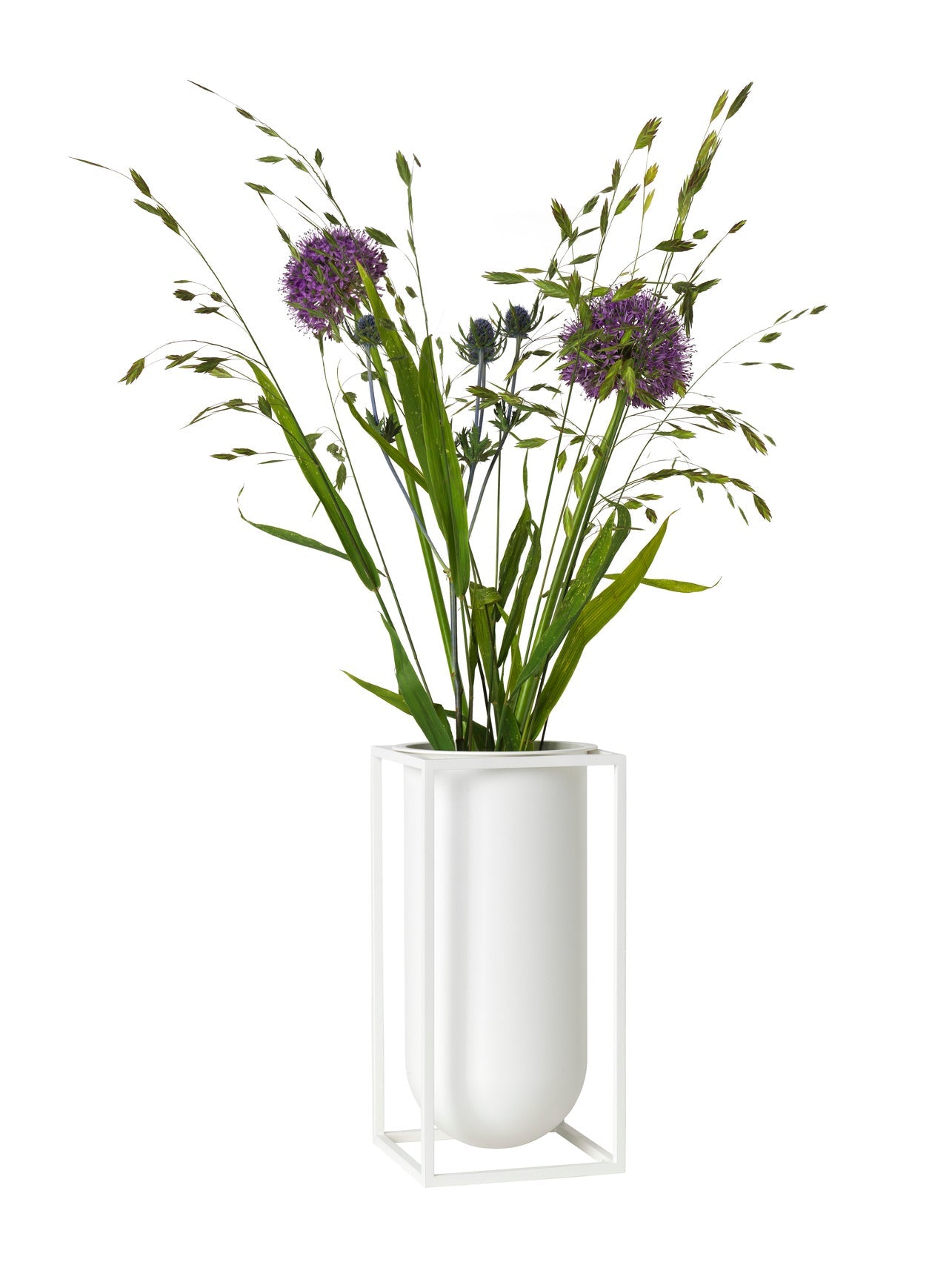 Kubus vase Lolo, white