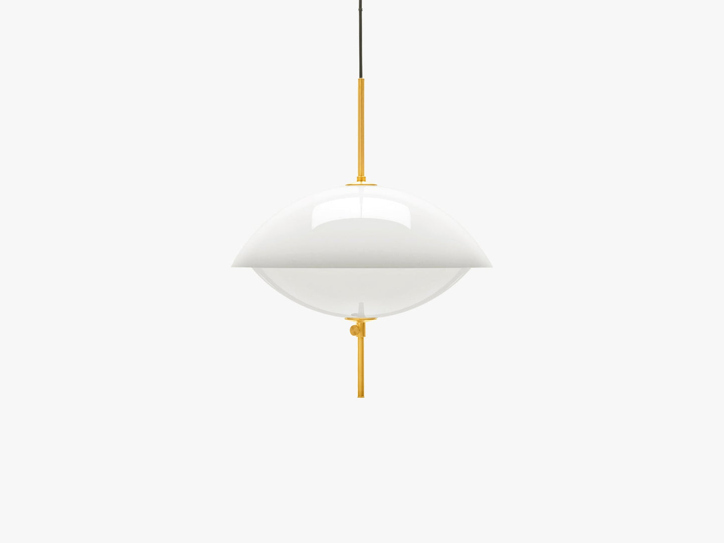 Musling Ø55 cm, Opal/Brass