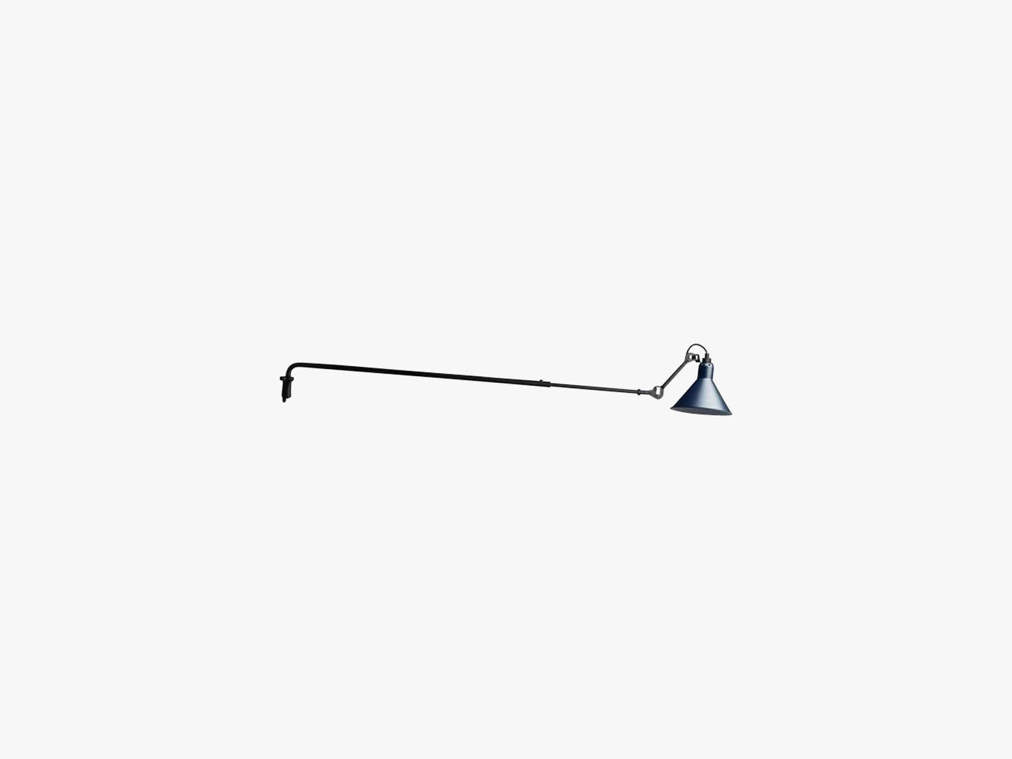 Lampe Gras N213, Mat Sort/Mat Blå