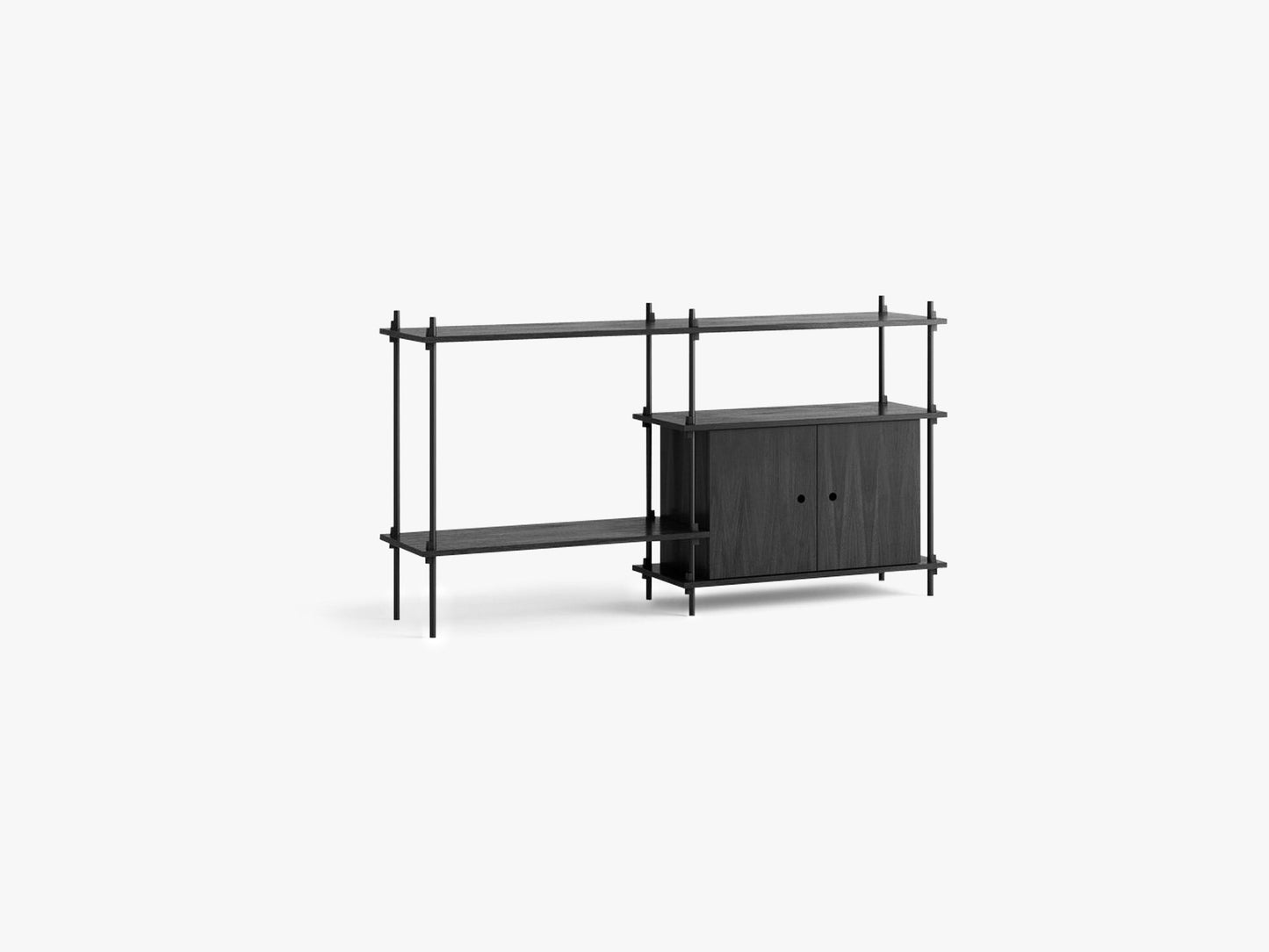 Shelving System – S852C, Black