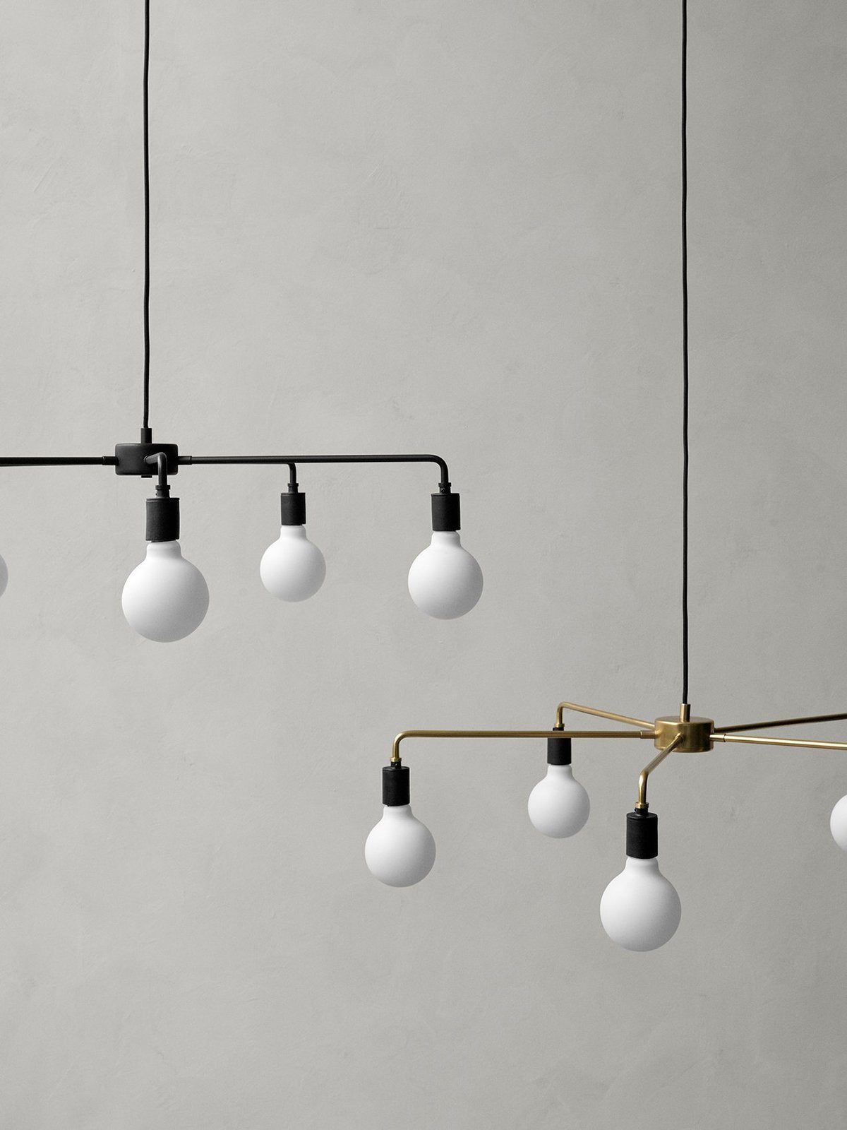 Chambers Chandelier, 76Ø - Sort/Stål