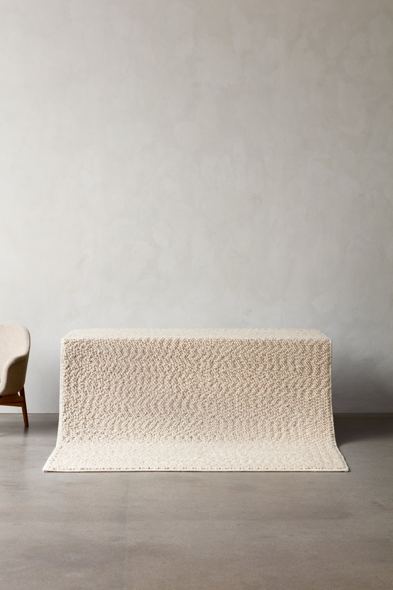 Gravel Rug, Ivory