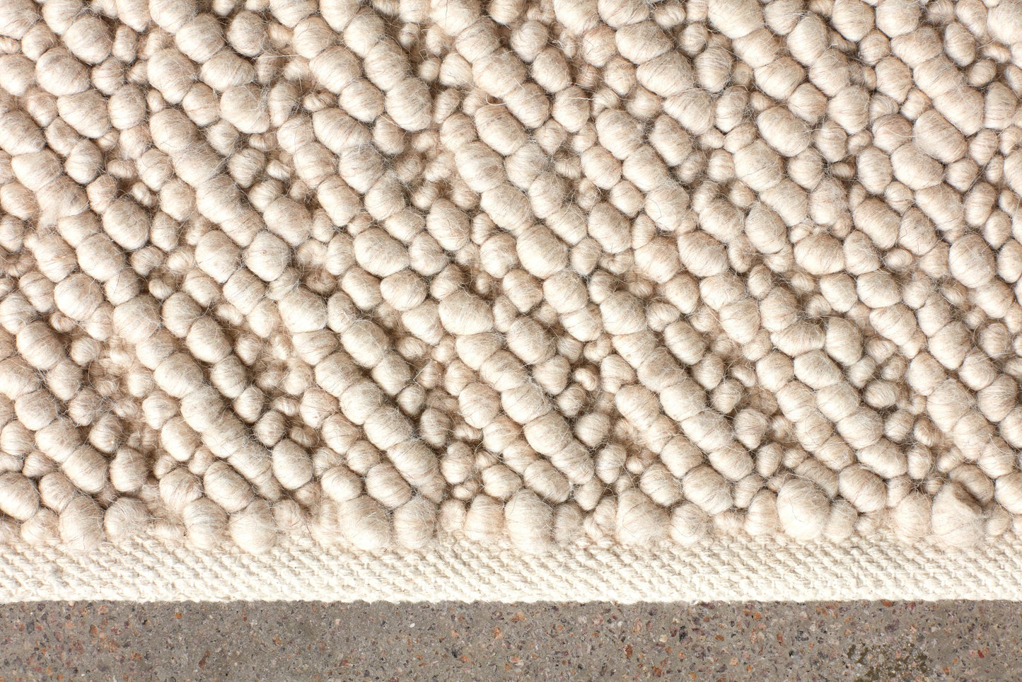 Gravel Rug, Ivory