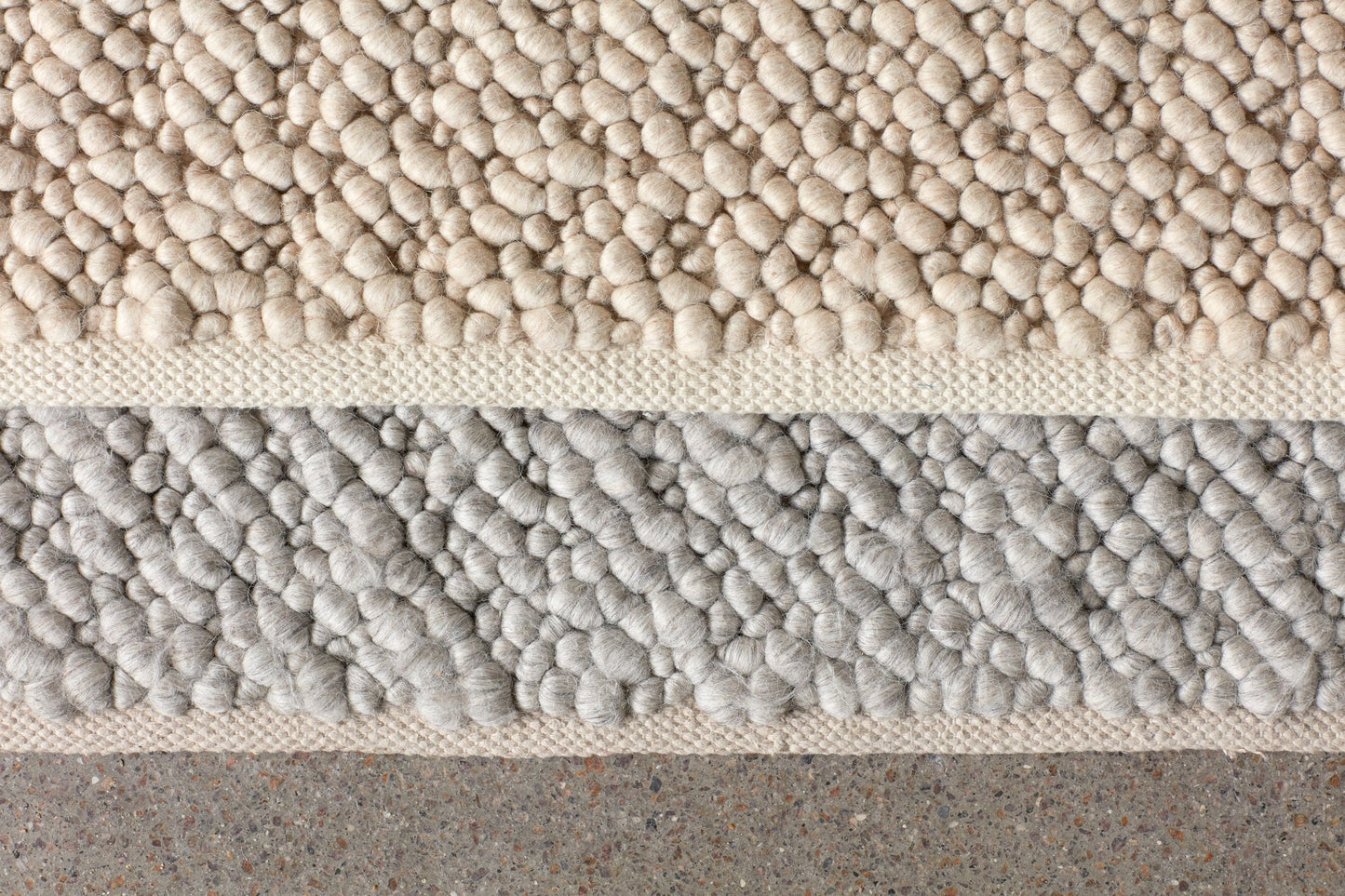 Gravel Rug, Ivory