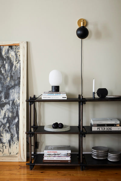 JWDA Table Lamp, Concrete Black