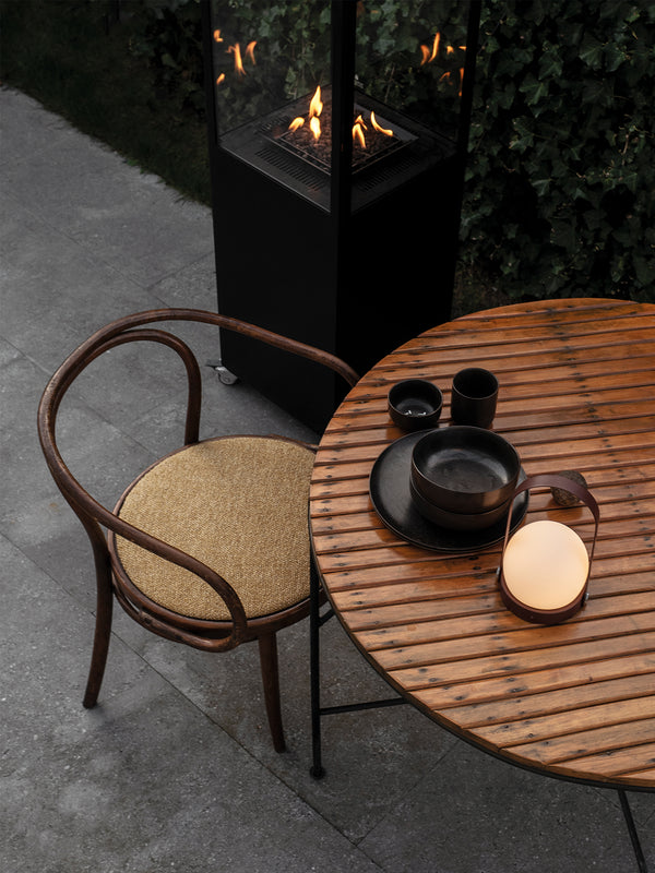 Carrie Table Lamp - Portable, Olive