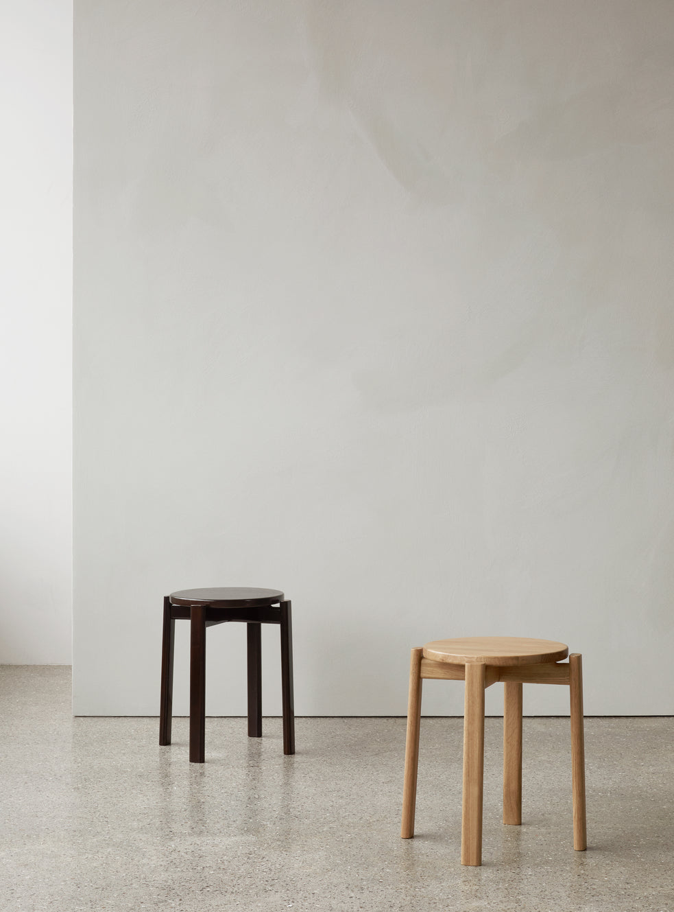 Passage Stool, Natural Oak