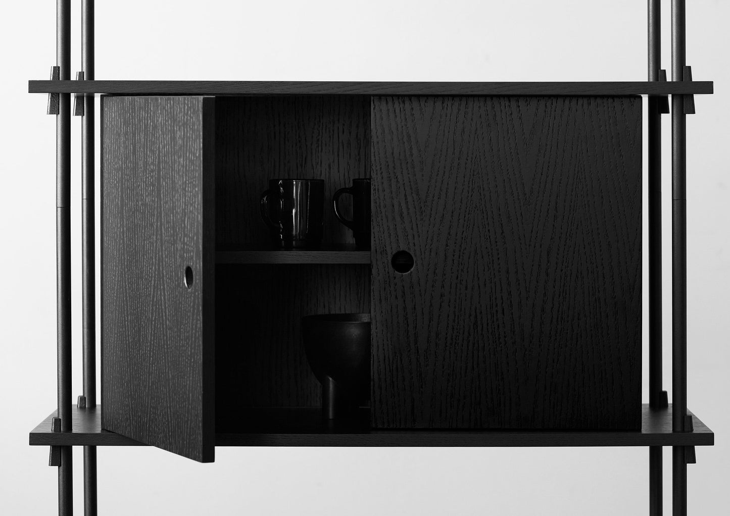 Shelving System – 22002G, Black