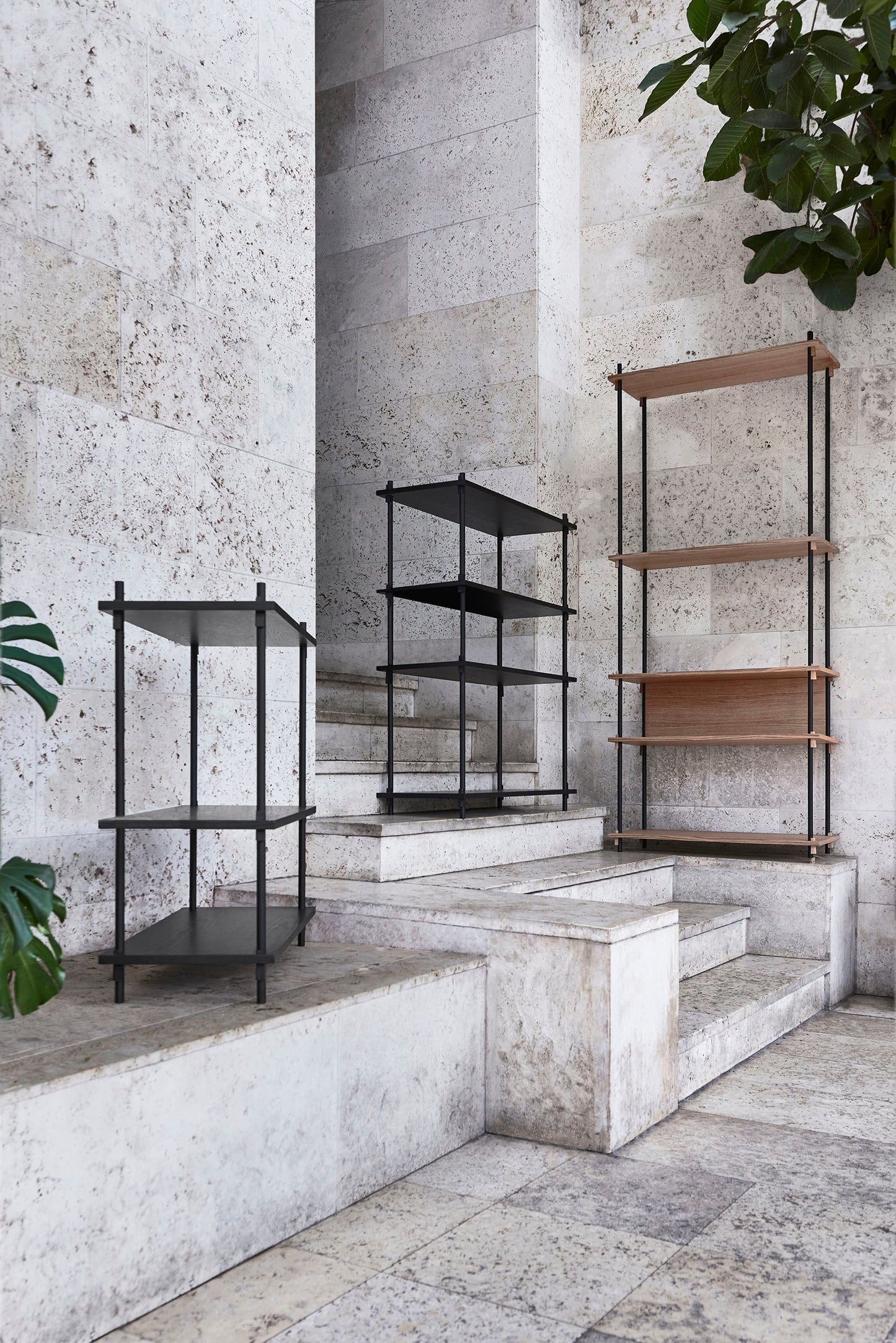 Shelving System – S1151A, Black