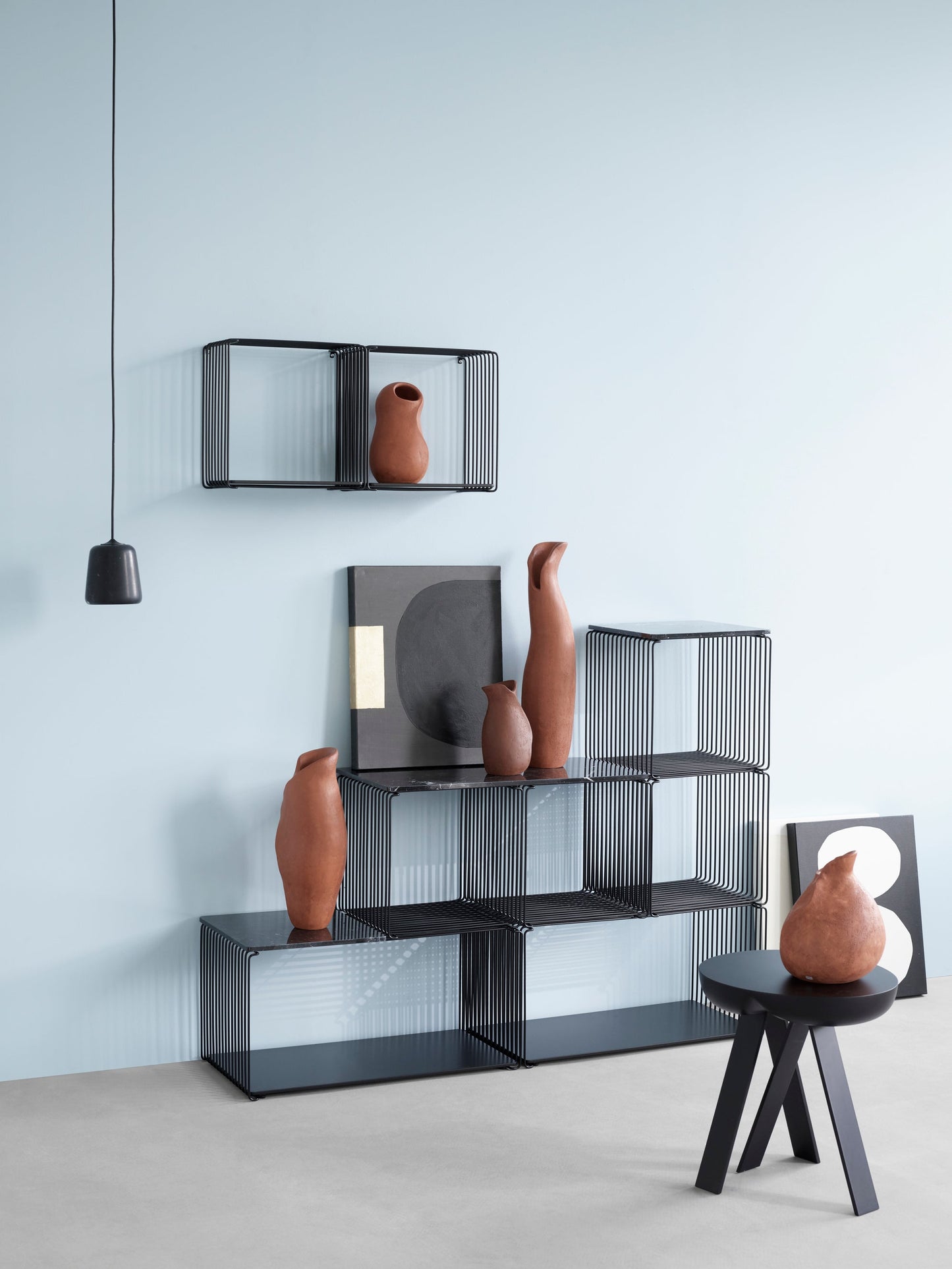 Panton Wire Extended, Black