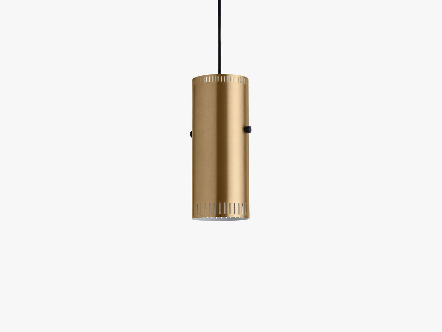 Trombone Cylinder pendant, Brass
