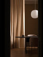 Lantern Pendant, Frosted White Opal Glass, Ø40