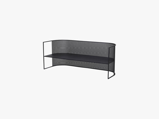 Bauhaus Lounge Bench In/outdoor, Black