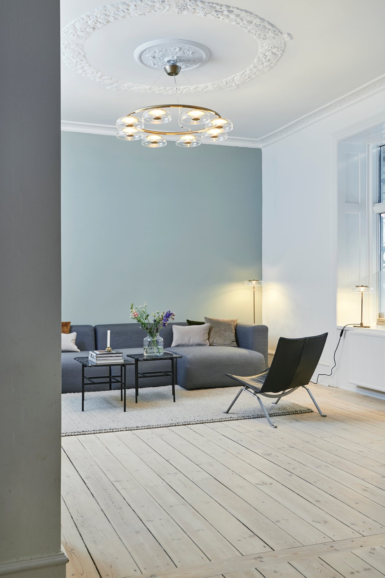 Blossi 8, Nordic gold/clear