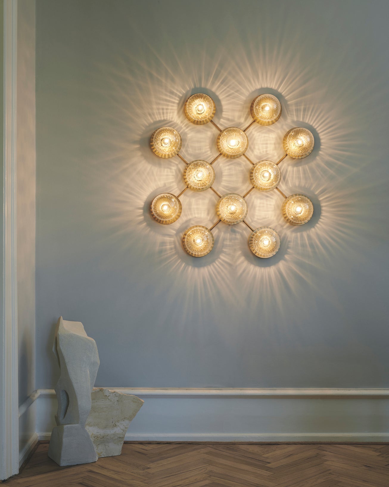 Liila 12, Nordic gold/optic clear