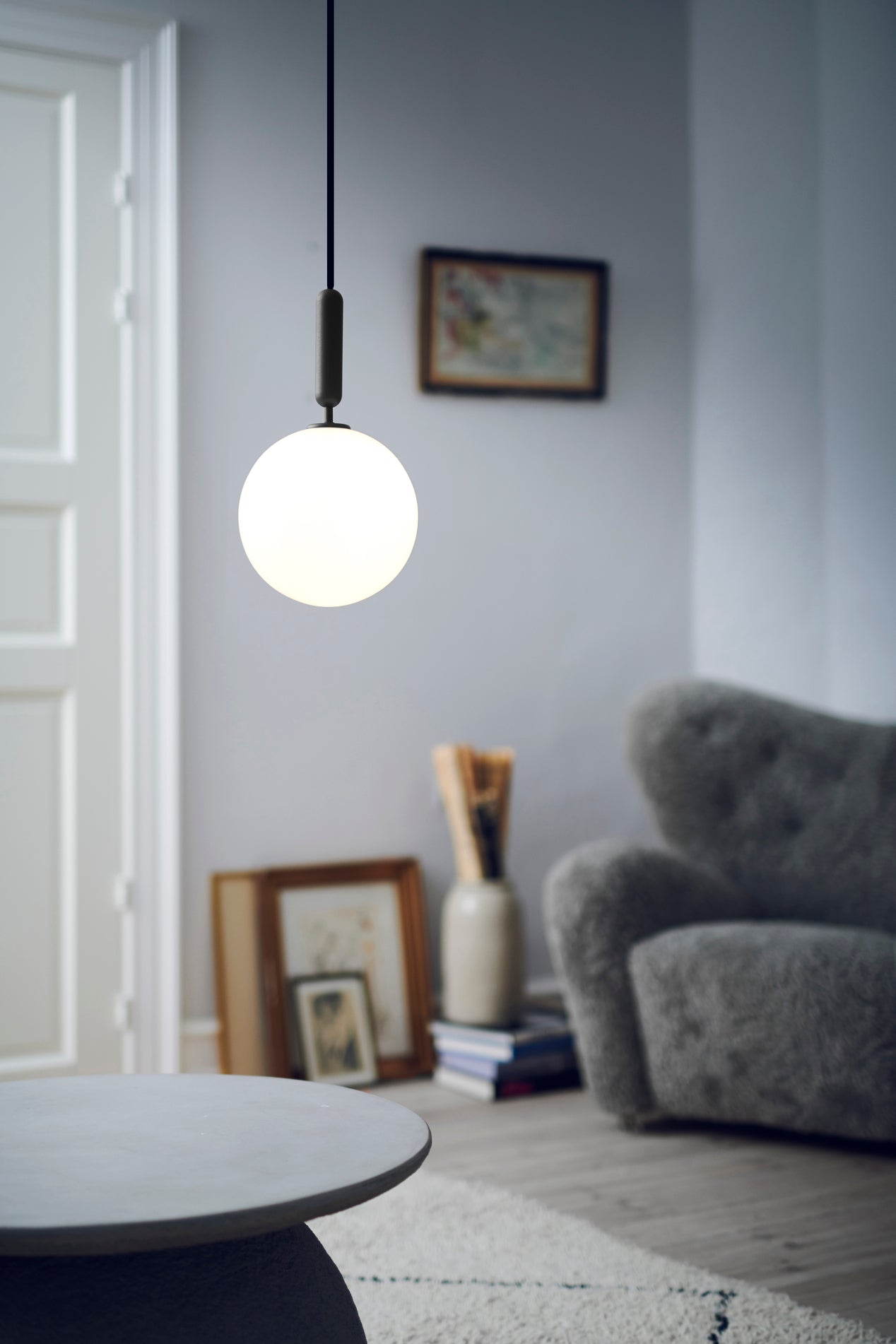 Miira 1 Large, Rock grey/opal white