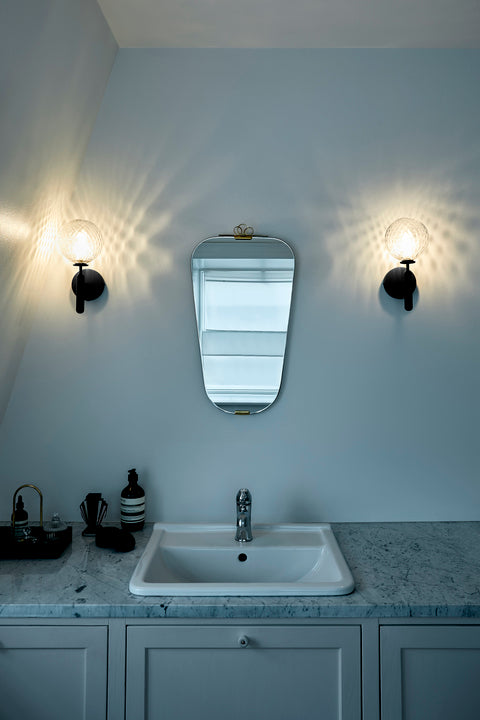 Miira Wall, Rock grey/optic clear