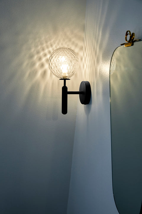 Miira Wall, Rock grey/optic clear