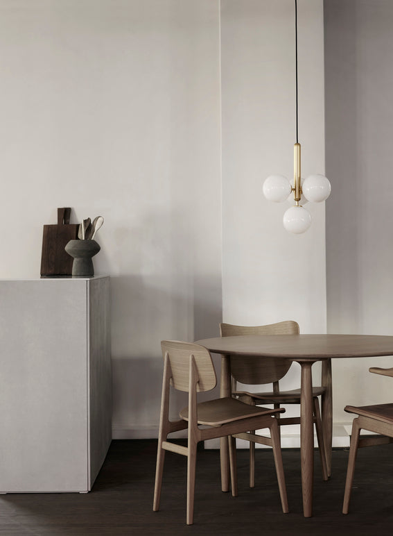 Miira 4, Brass/opal white