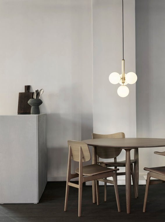 Miira 4, Brass/opal white
