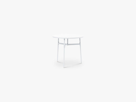 Union Table Ø80 x H74,5 cm, White