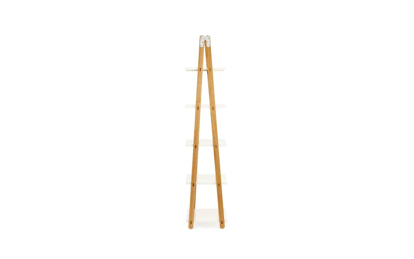 One Step Up Bookcase High, White