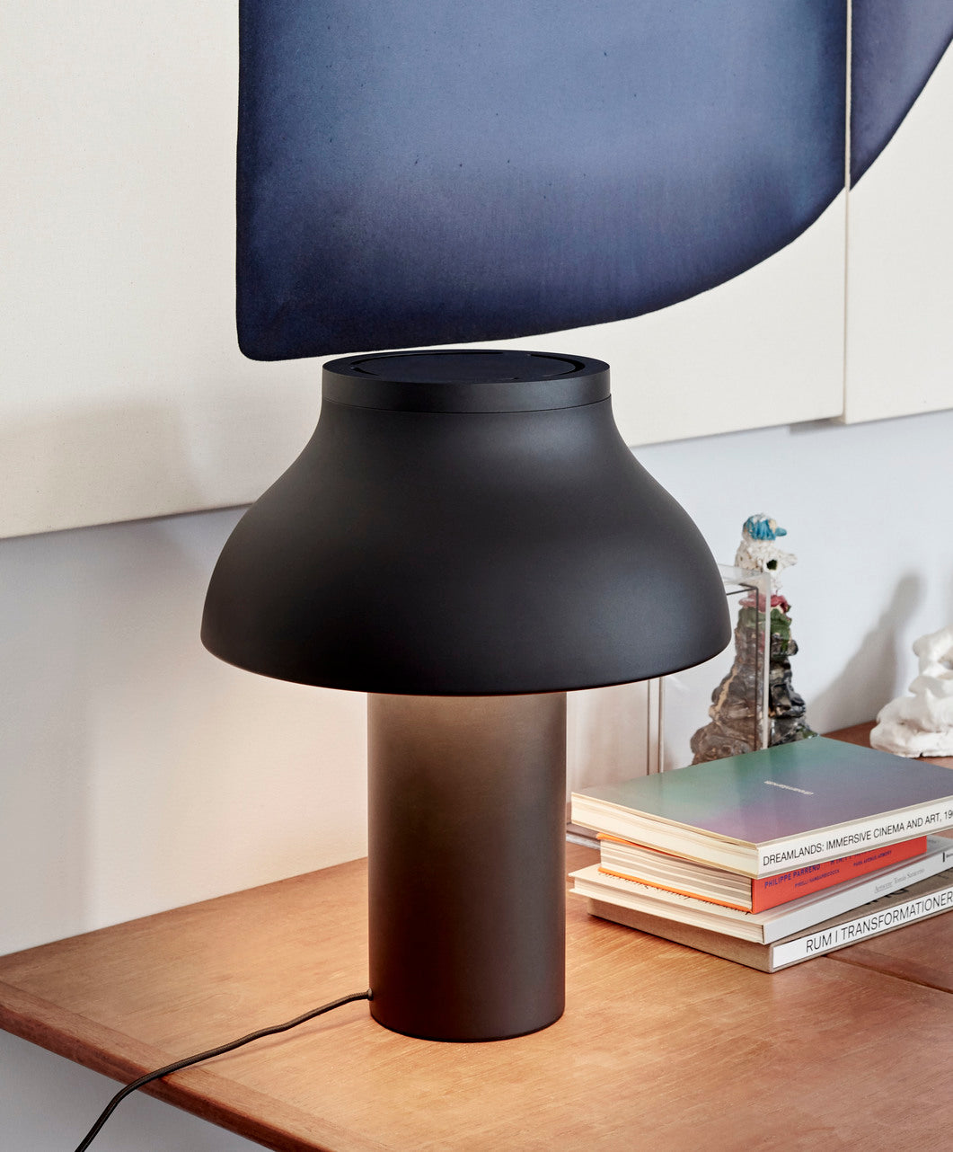 PC TABLE LAMP LARGE, BLACK