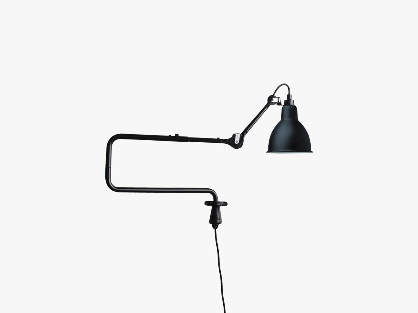 Lampe Gras N303, Mat Sort