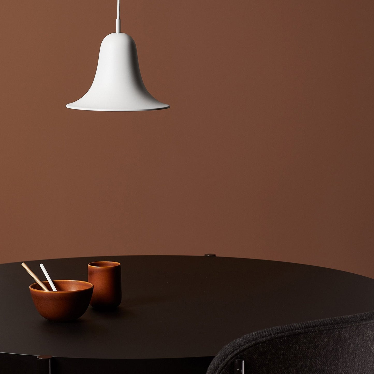 Pantop Pendant Ø23, Matt White