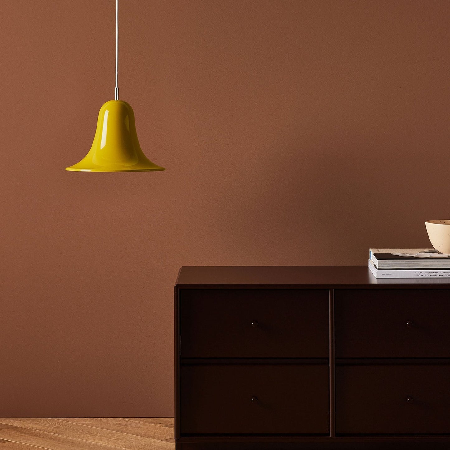 Pantop Pendant Ø23, Warm Yellow