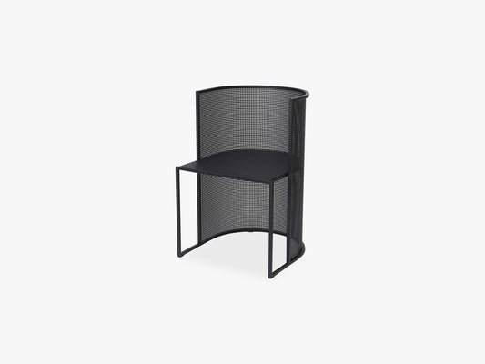 Bauhaus Dining Chair In/outdoor, Black