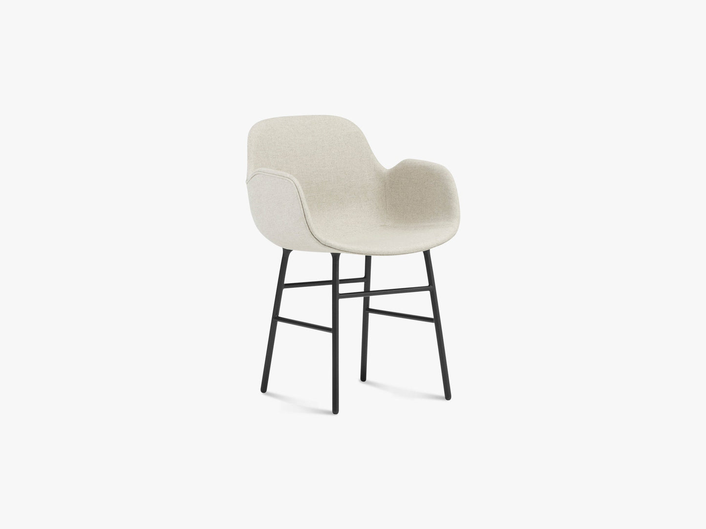 Form Armchair, Steel Main Line Flax