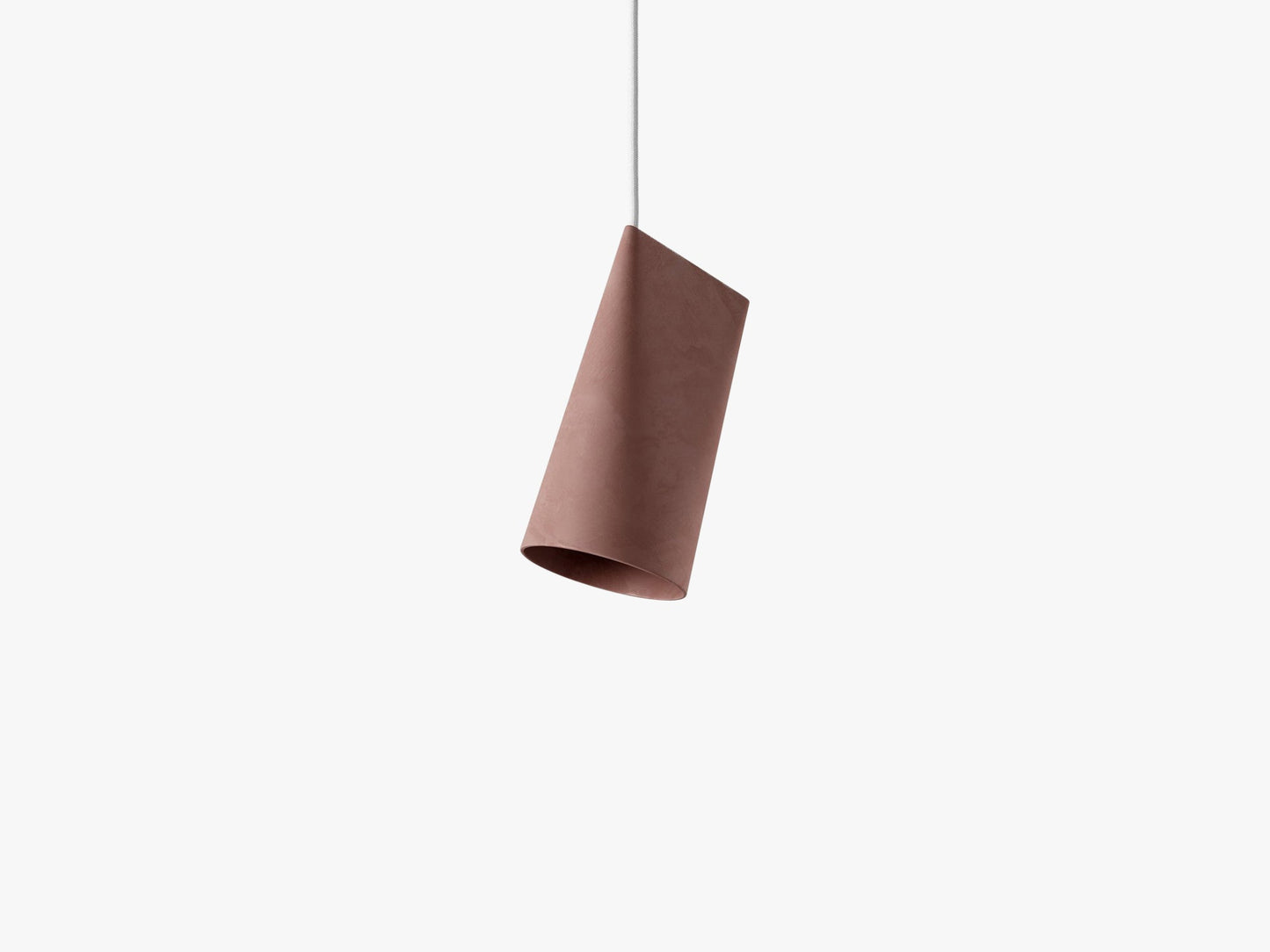 Ceramic Pendant Narrow, Terracotta