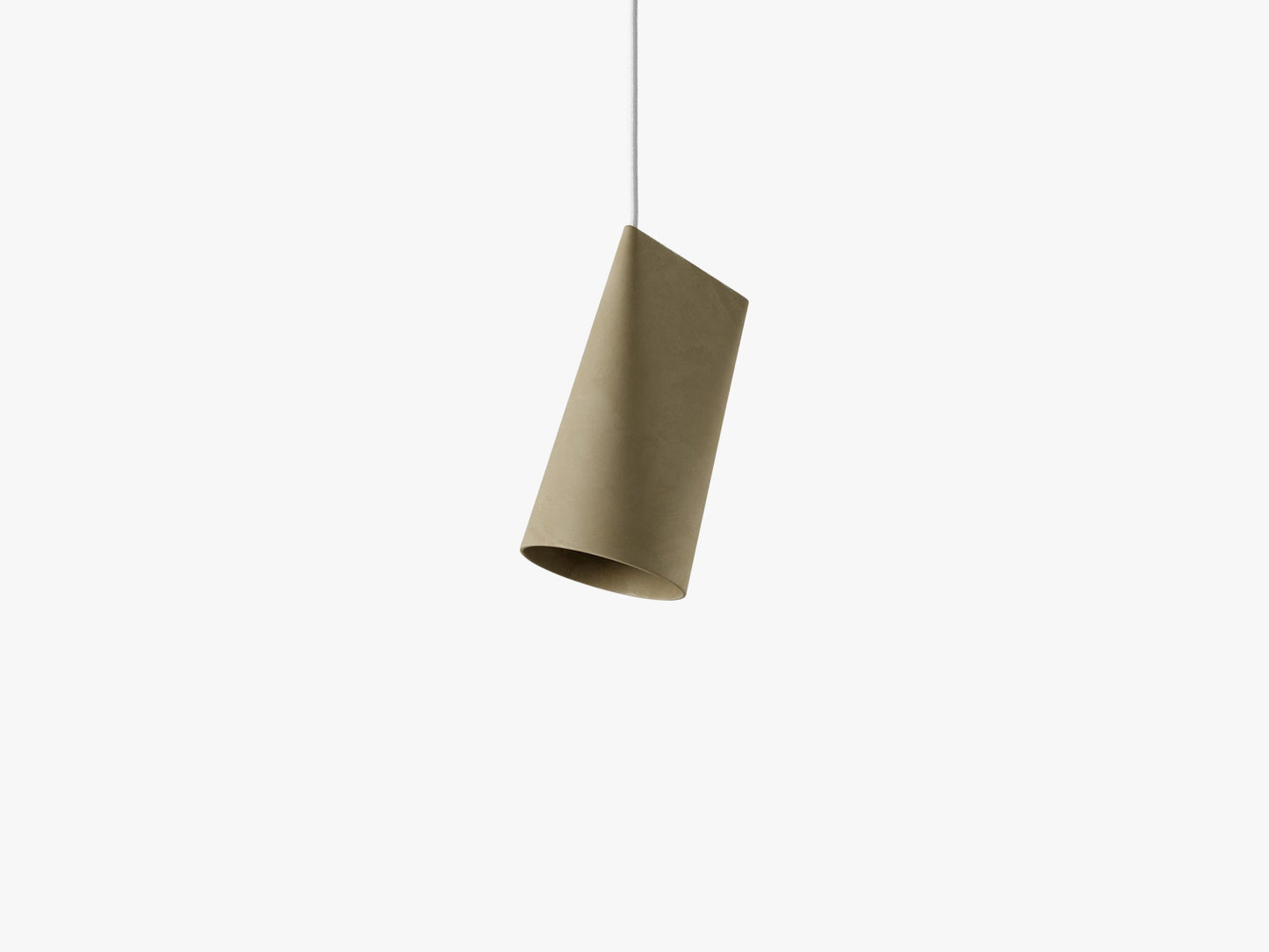 Ceramic Pendan Narrow, Olive