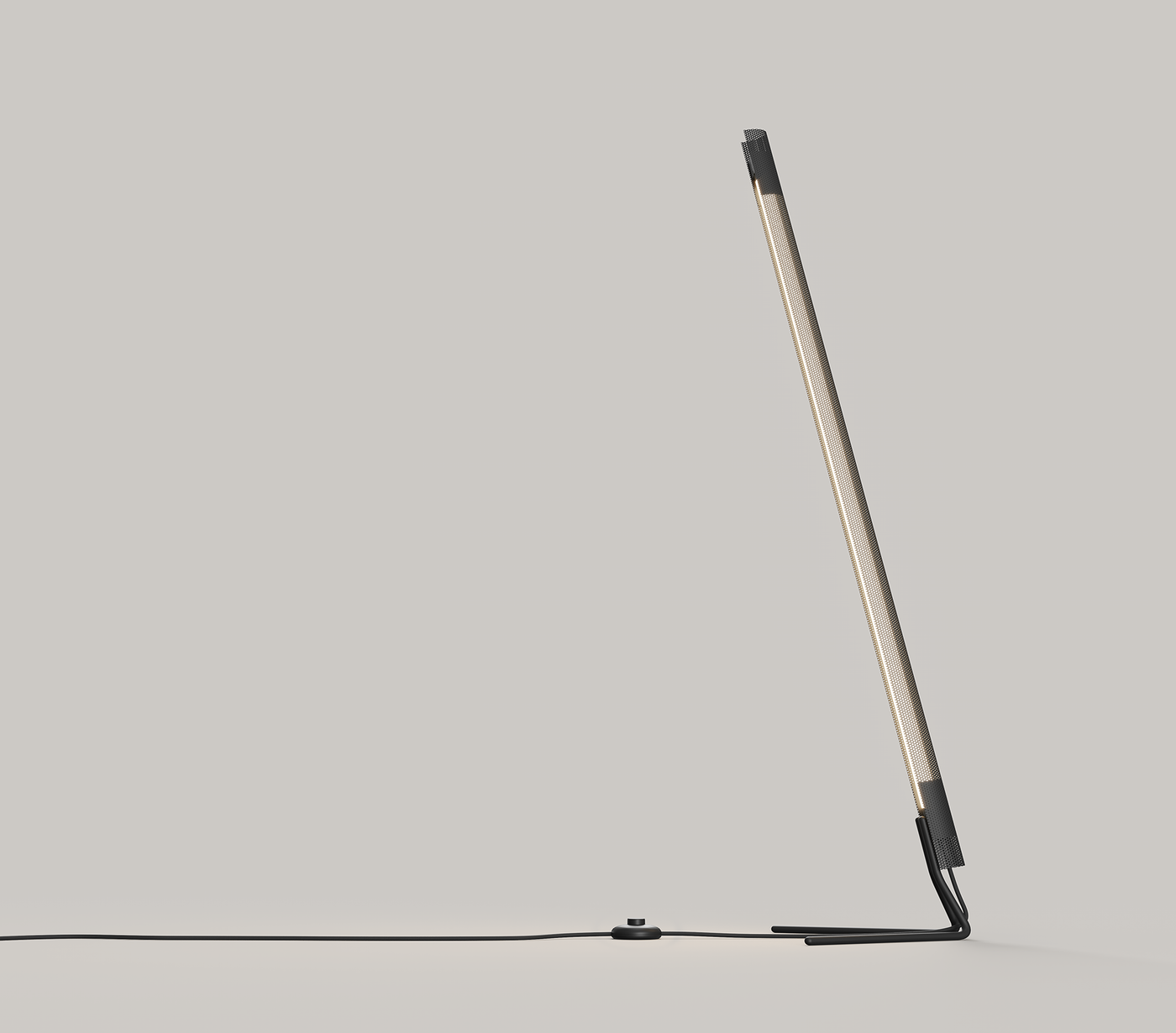 Radent Floor Lamp, Black