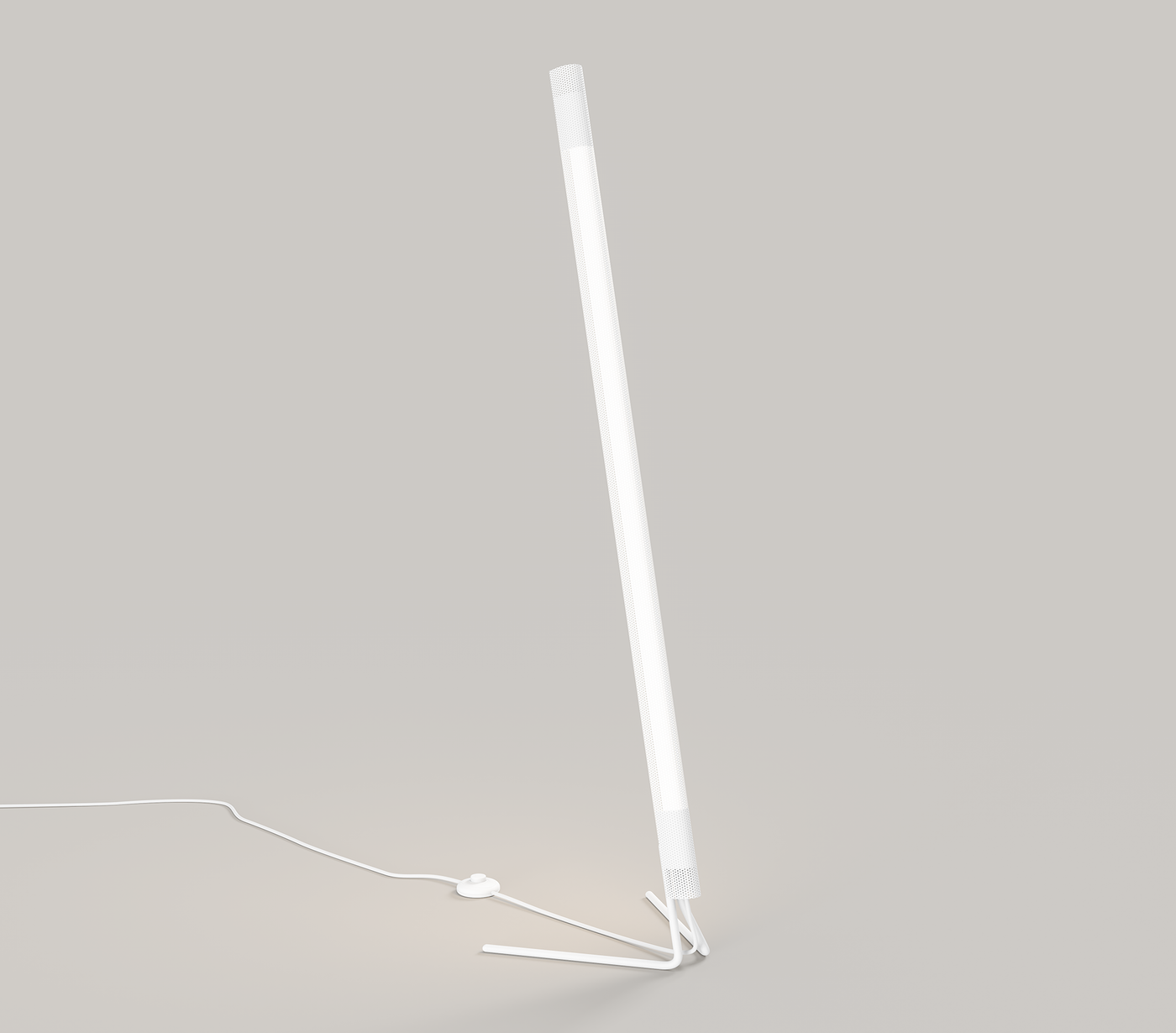 Radent Floor Lamp, White