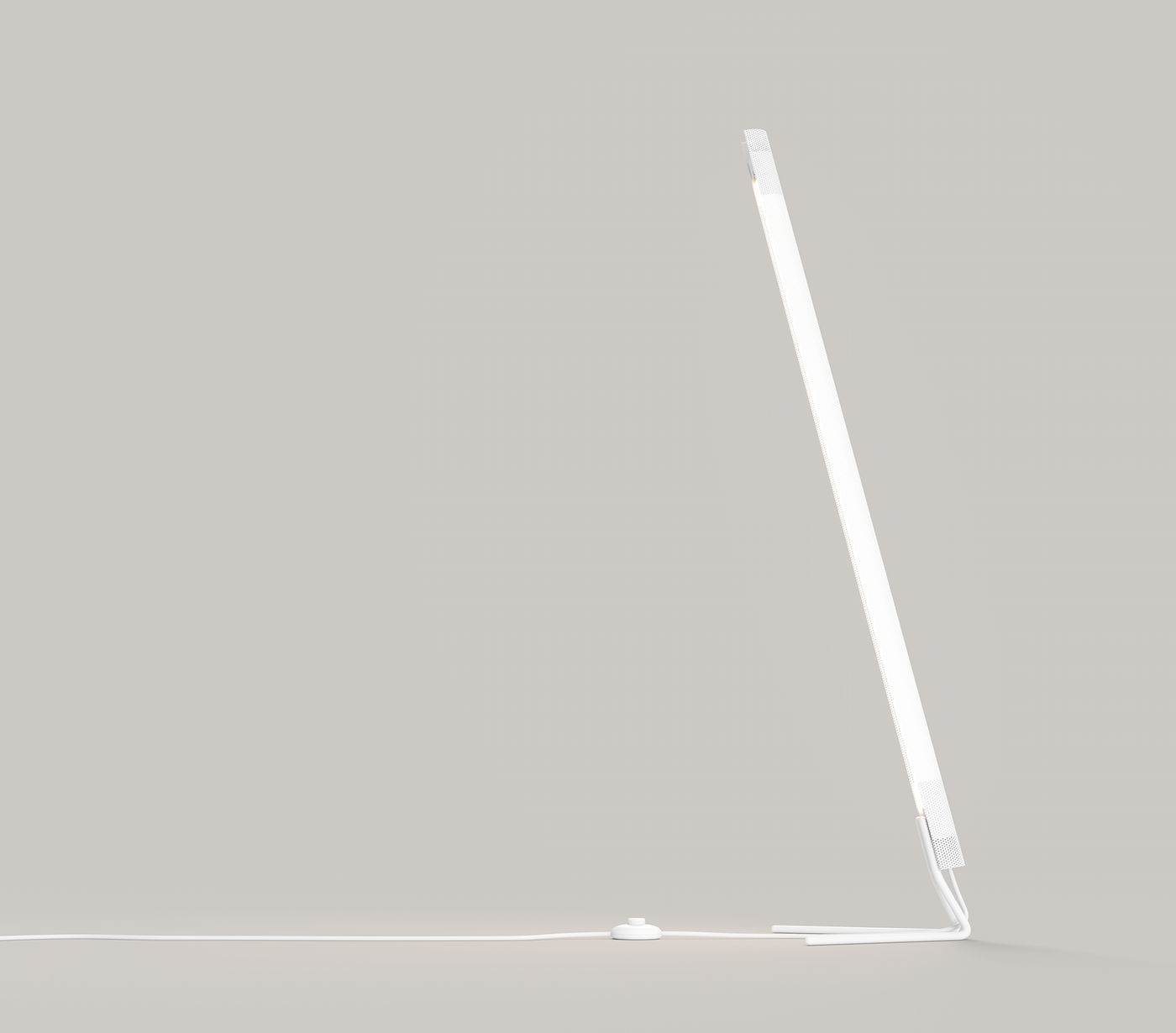 Radent Floor Lamp, White