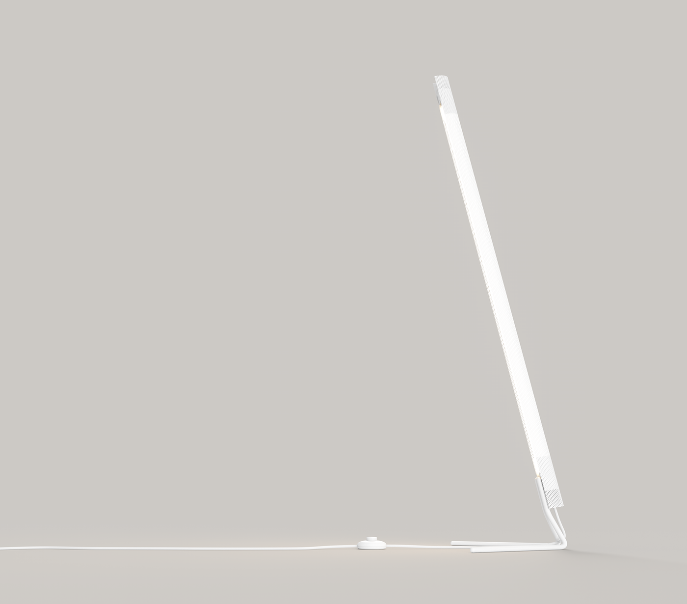 Radent Floor Lamp, White