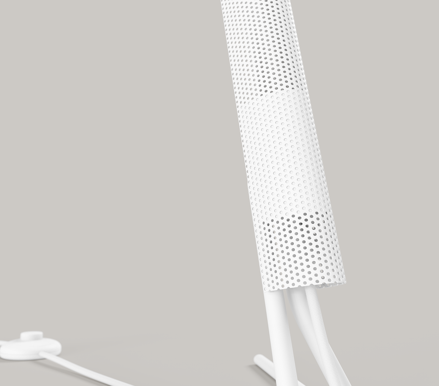 Radent Floor Lamp, White