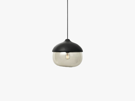 Terho Pendant, Large Black Linden, Black