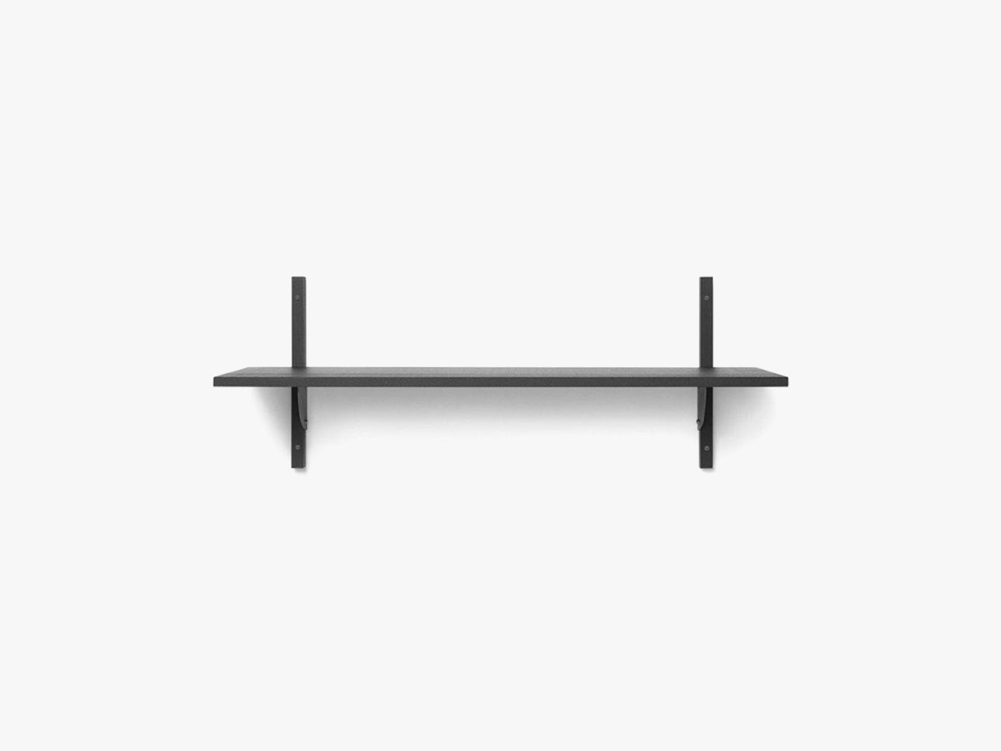 Sector Shelf S/W - Black Ash-Black Brass
