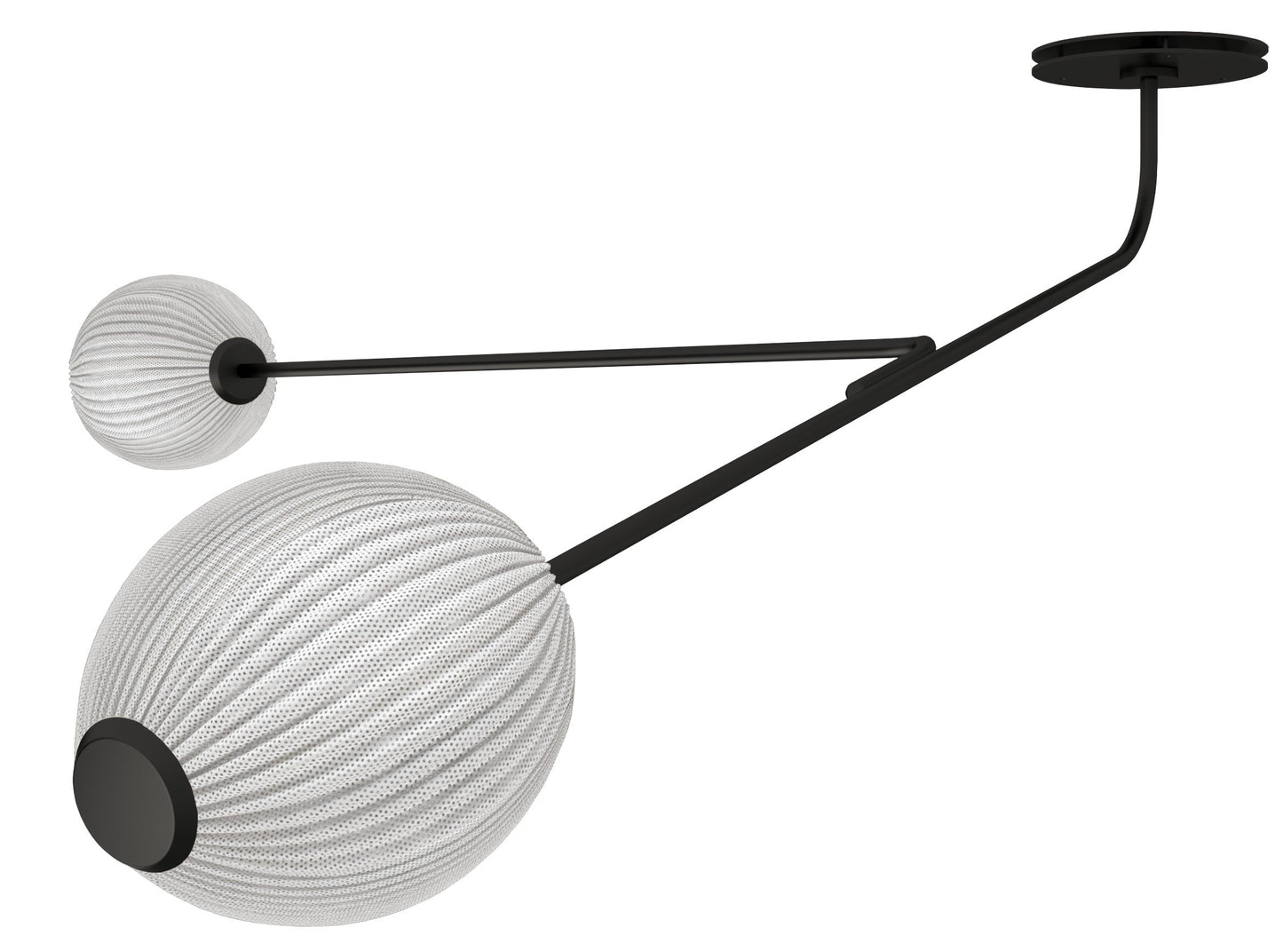 Satellite Wall Lamp, Cream White/Semi Matt