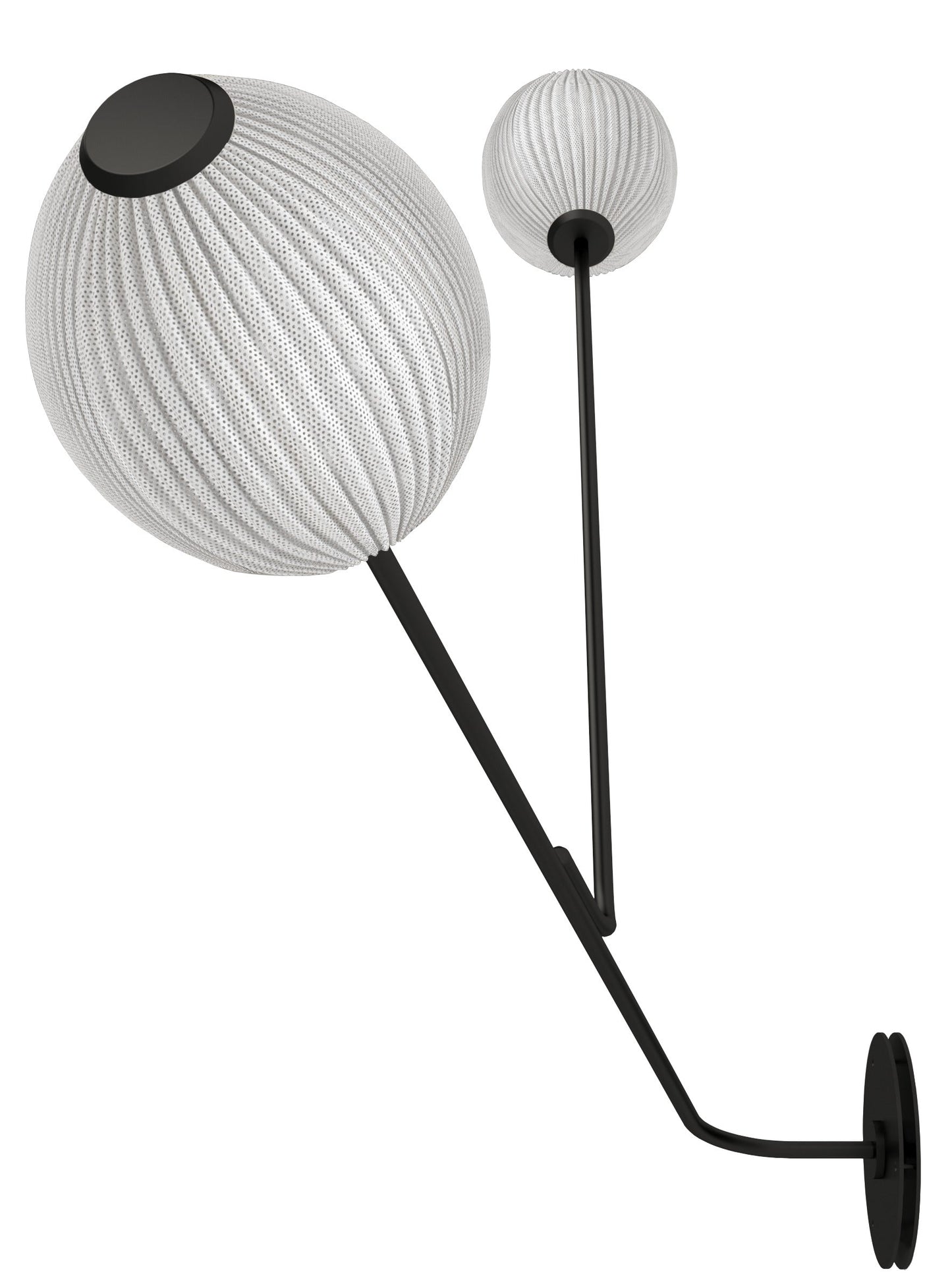 Satellite Wall Lamp, Cream White/Semi Matt